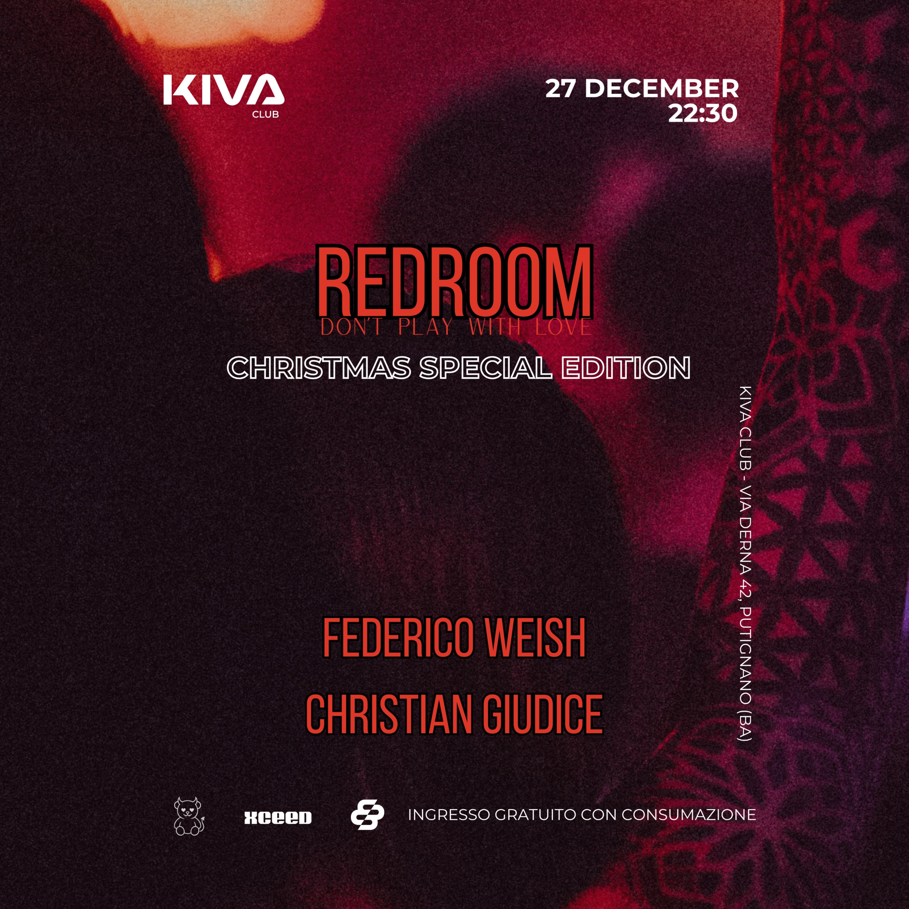 REDROOM CHRISTMAS ED. @ KIVA CLUB image