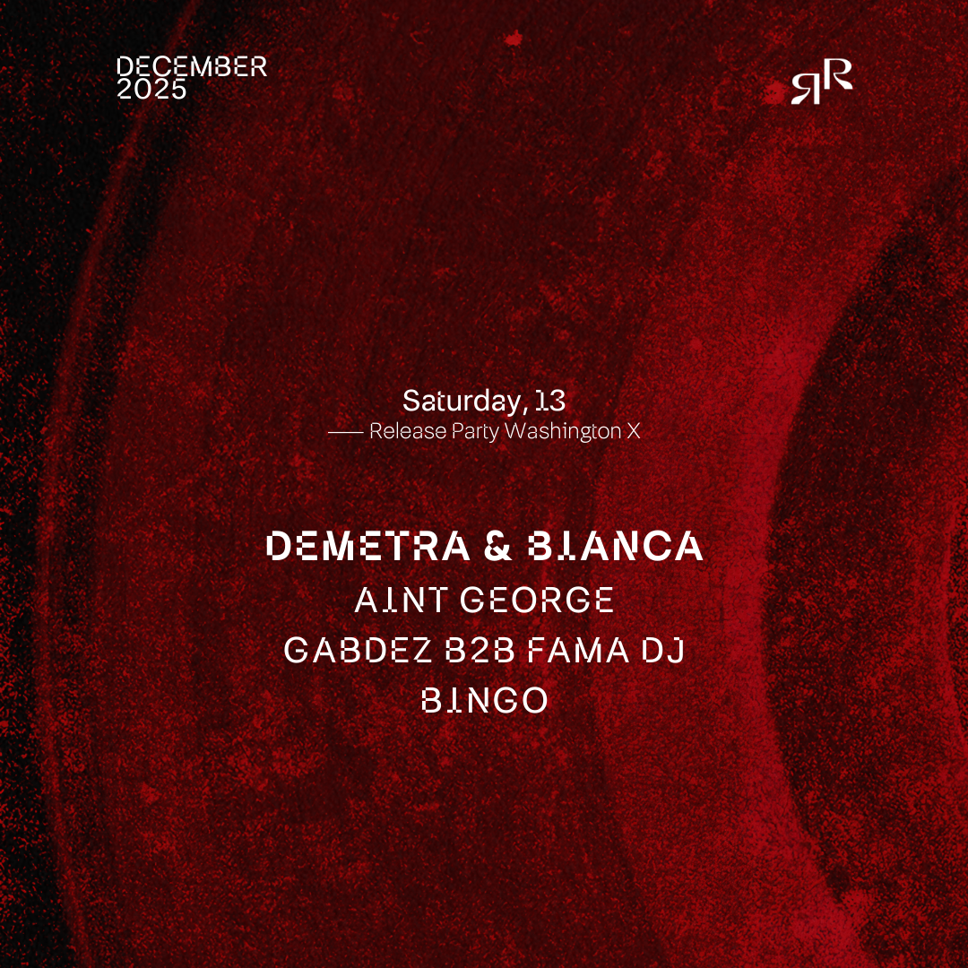 Redroom pres. Release Washington X  — Saturday, December 13 image