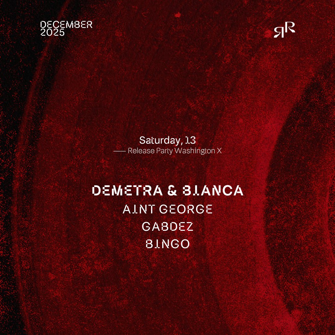 Redroom pres. Release Washington X  — Saturday, December 13 image