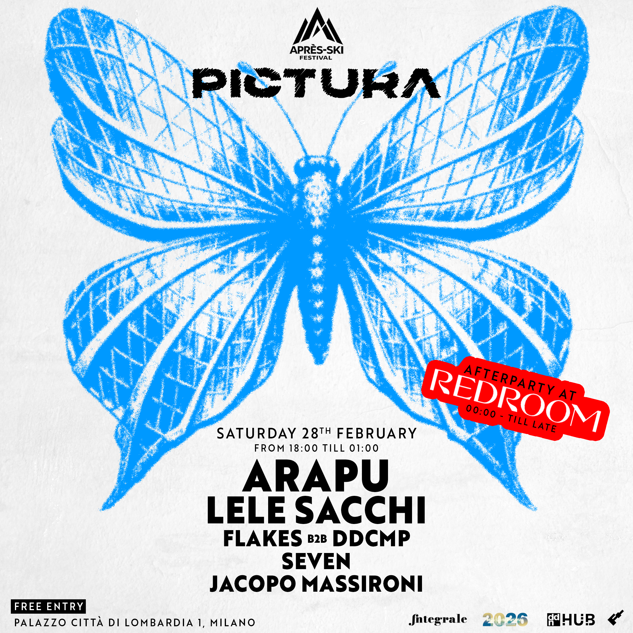 Redroom presents PICTURA X LA ZIC Official After Party Après-ski Festival image