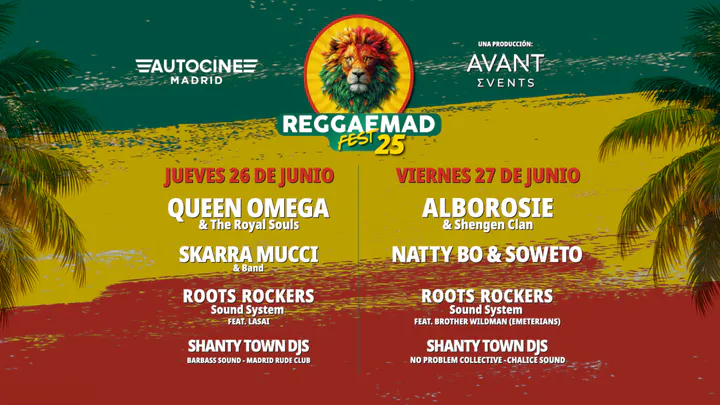 Cover for event: ReggaeMad Fest 2025