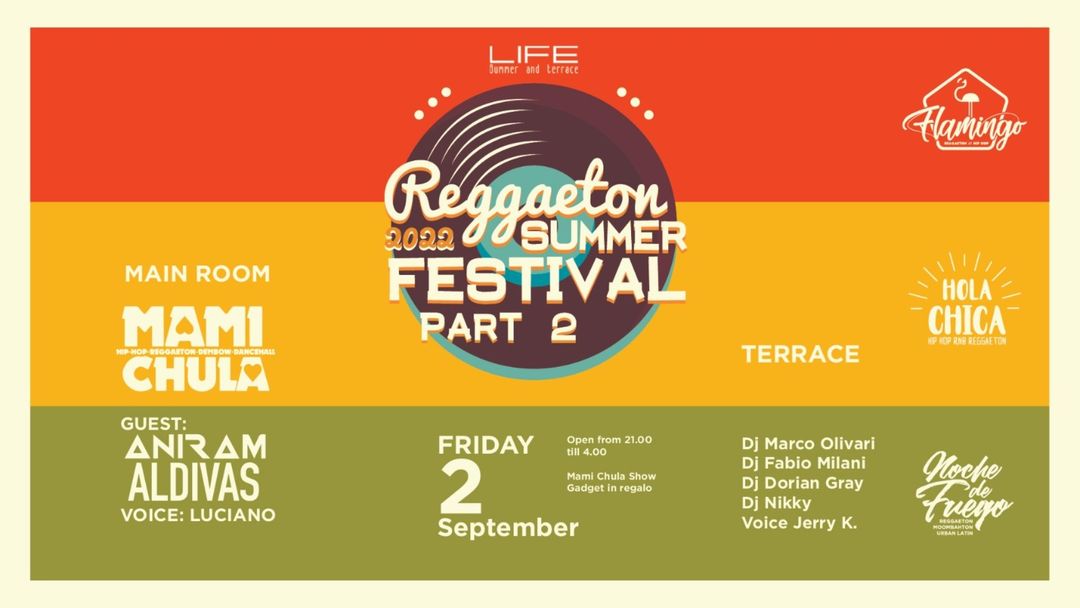 Capa do evento Reggaeton Summer Festival 2022 Part 2