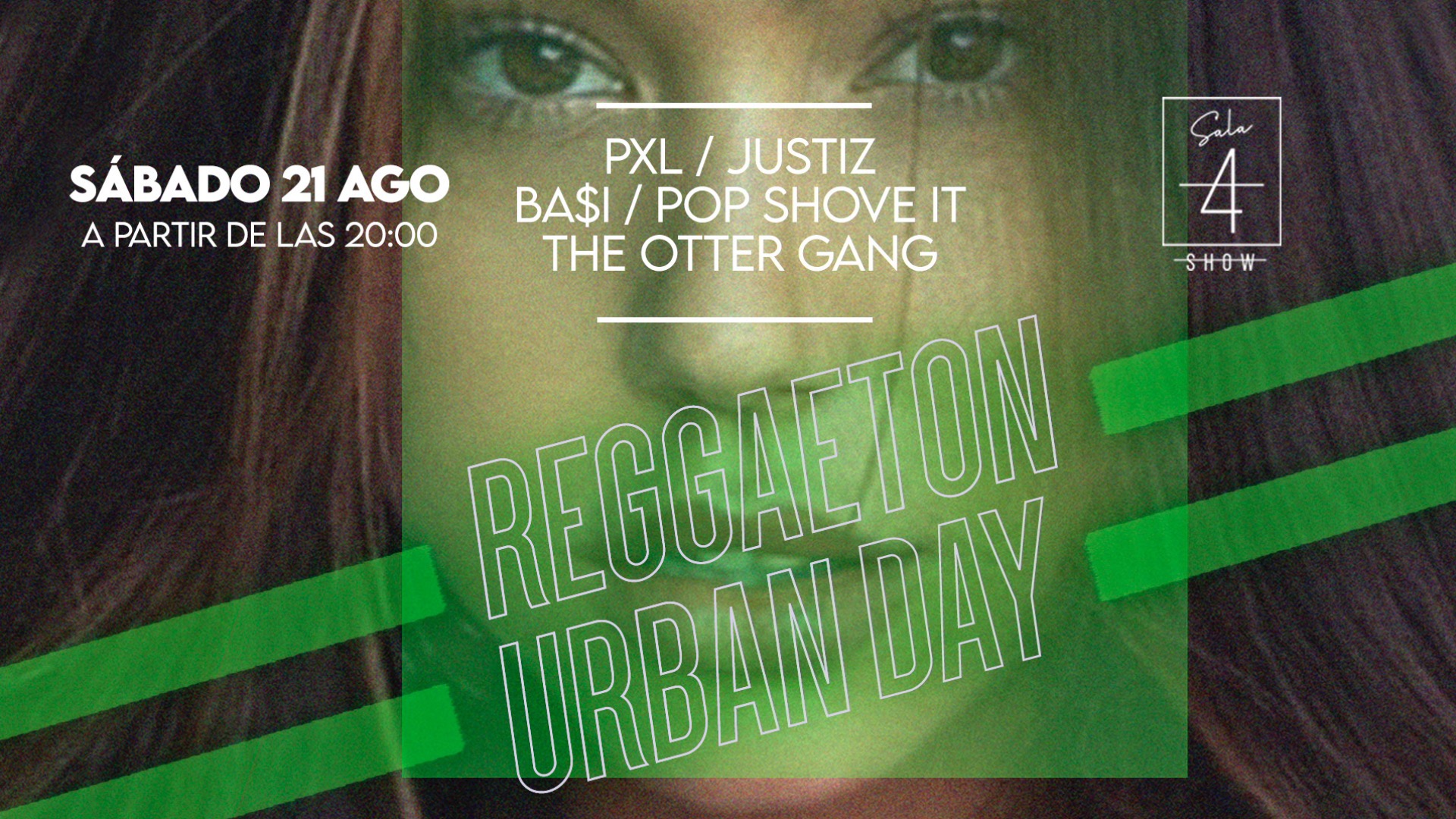 REGGAETON URBAN DAY / SÁBADO 21 AGO image