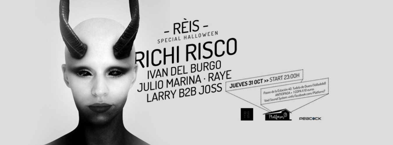 REIS OPENING / HALLOWEEN CON RICHI RISCO EN PLATFORM7