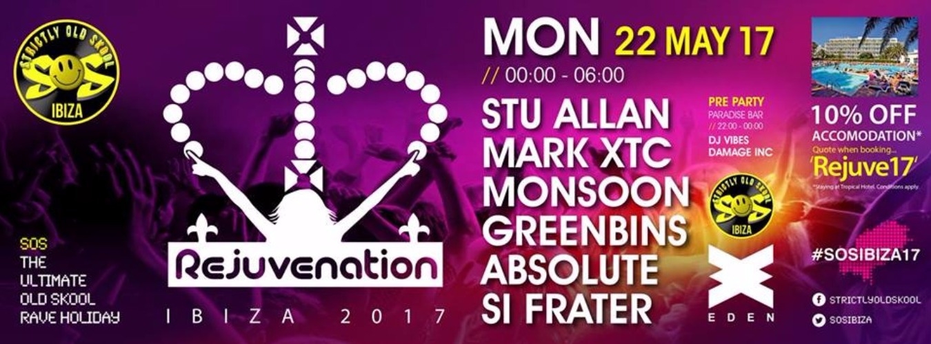 Rejuvenation - Eden, IBIZA 22.05.17 image