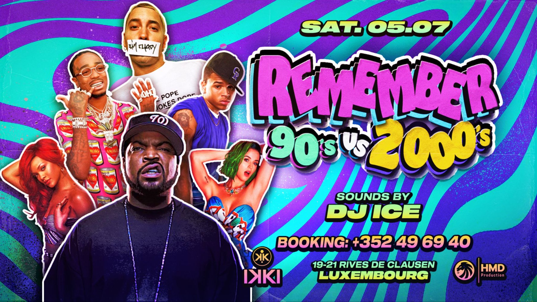 REMEMBER PARTY - 90's 2000's - 05/07 @ IKKI Luxembourg image