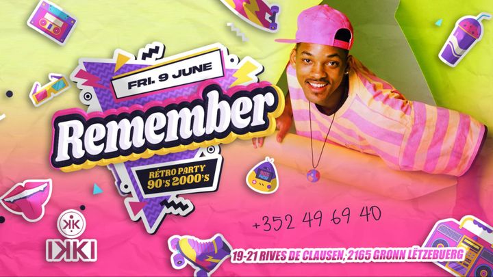 Cover for event: REMEMBER PARTY - 90's 2000's