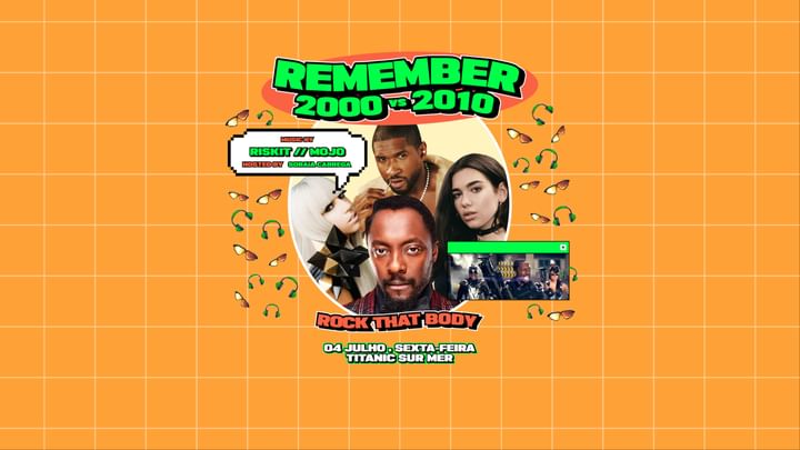 Cover for event: Remember The 2000's vs 2010's - Rock That Body