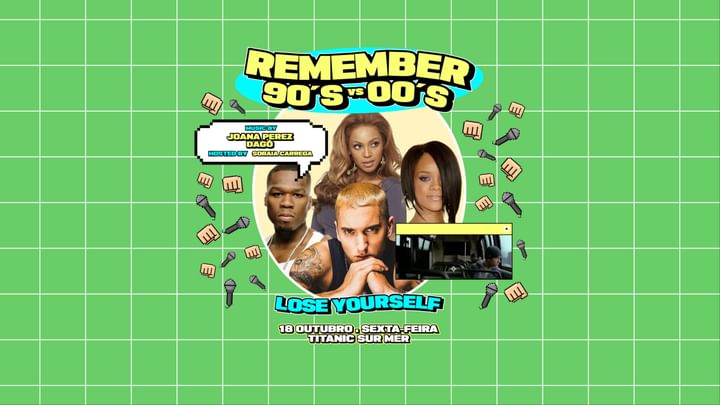 Cover for event: Remember The 90's vs 00's