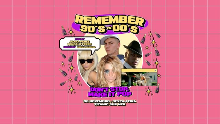 Cover for event: Remember The 90's vs 00's