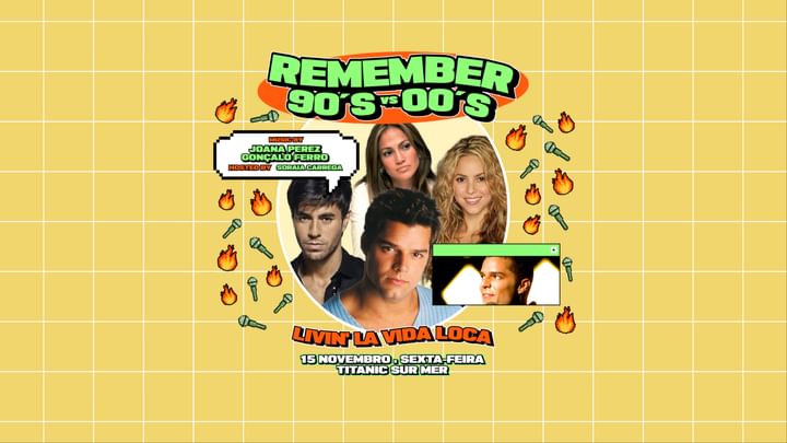 Cover for event: Remember The 90's vs 00's