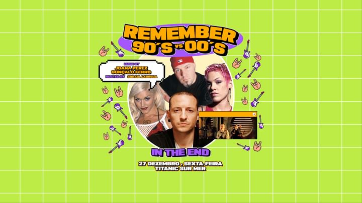 Cover for event: Remember The 90's vs 00's