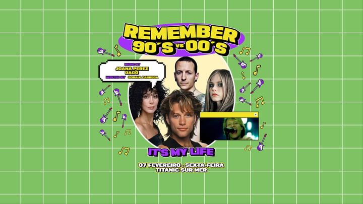 Cover for event: Remember The 90's vs 00's - It´s my life