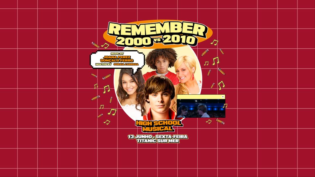 Remember The 2000's vs 2010's - High School Music event cover