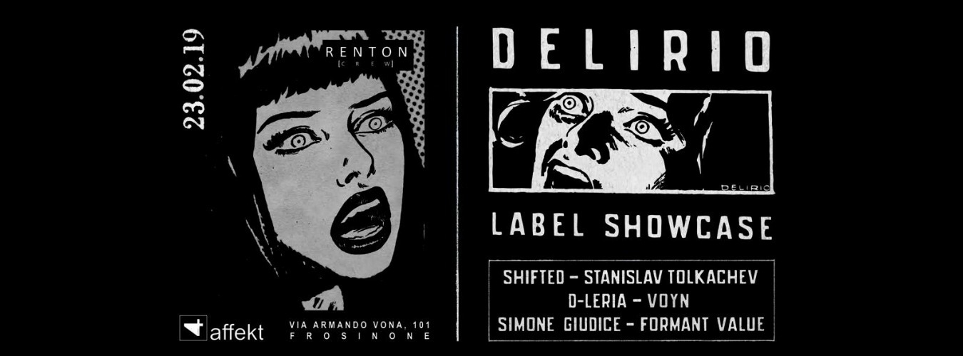 Renton Crew present: Delirio Label Showcase! image