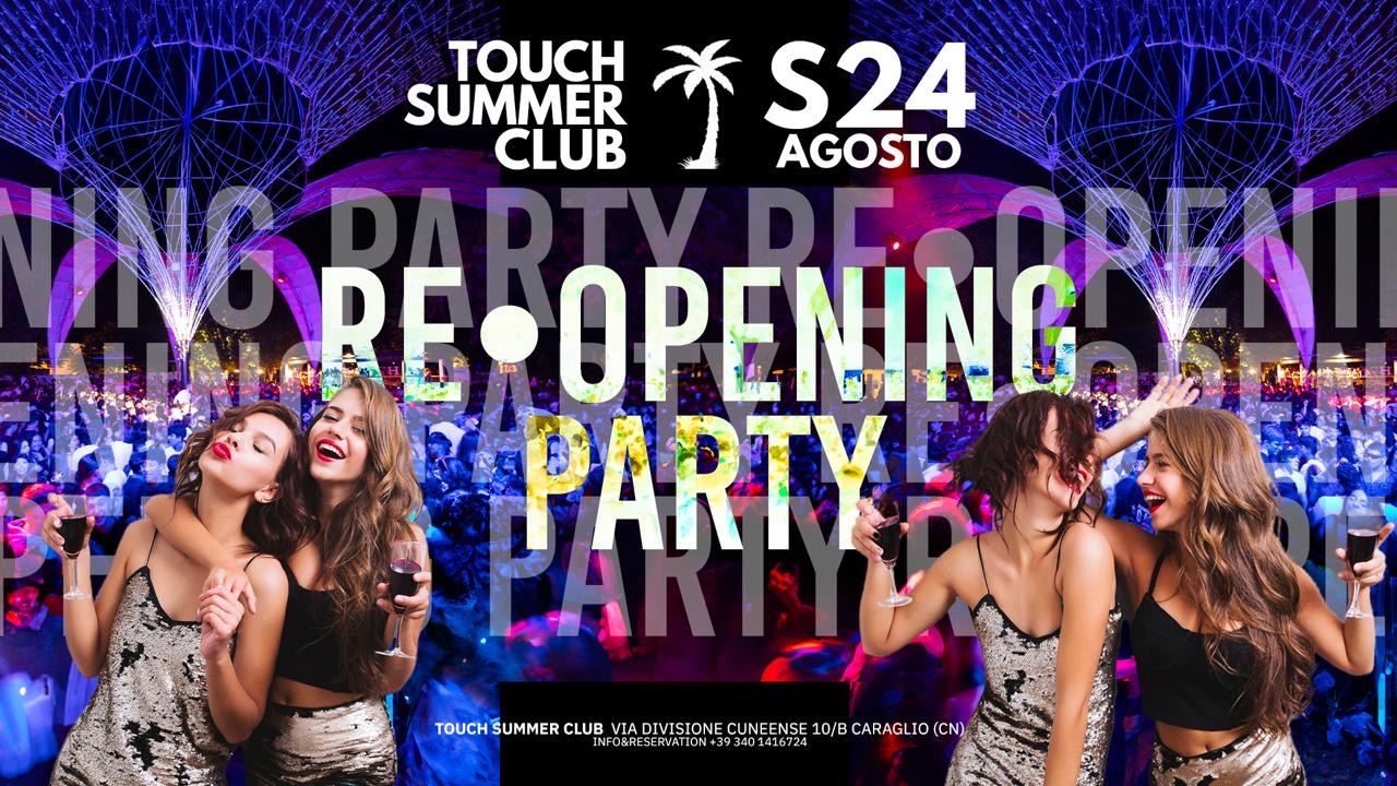 REOPENING PARTY - WELCOME BACK image