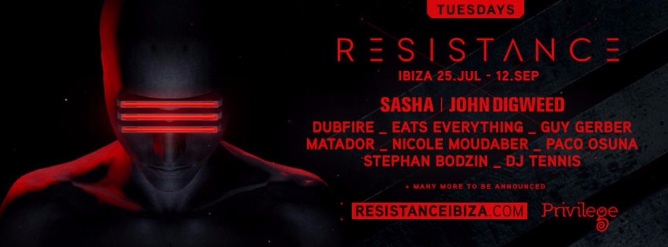 Resistance Ibiza w/ Dubfire & Art Department