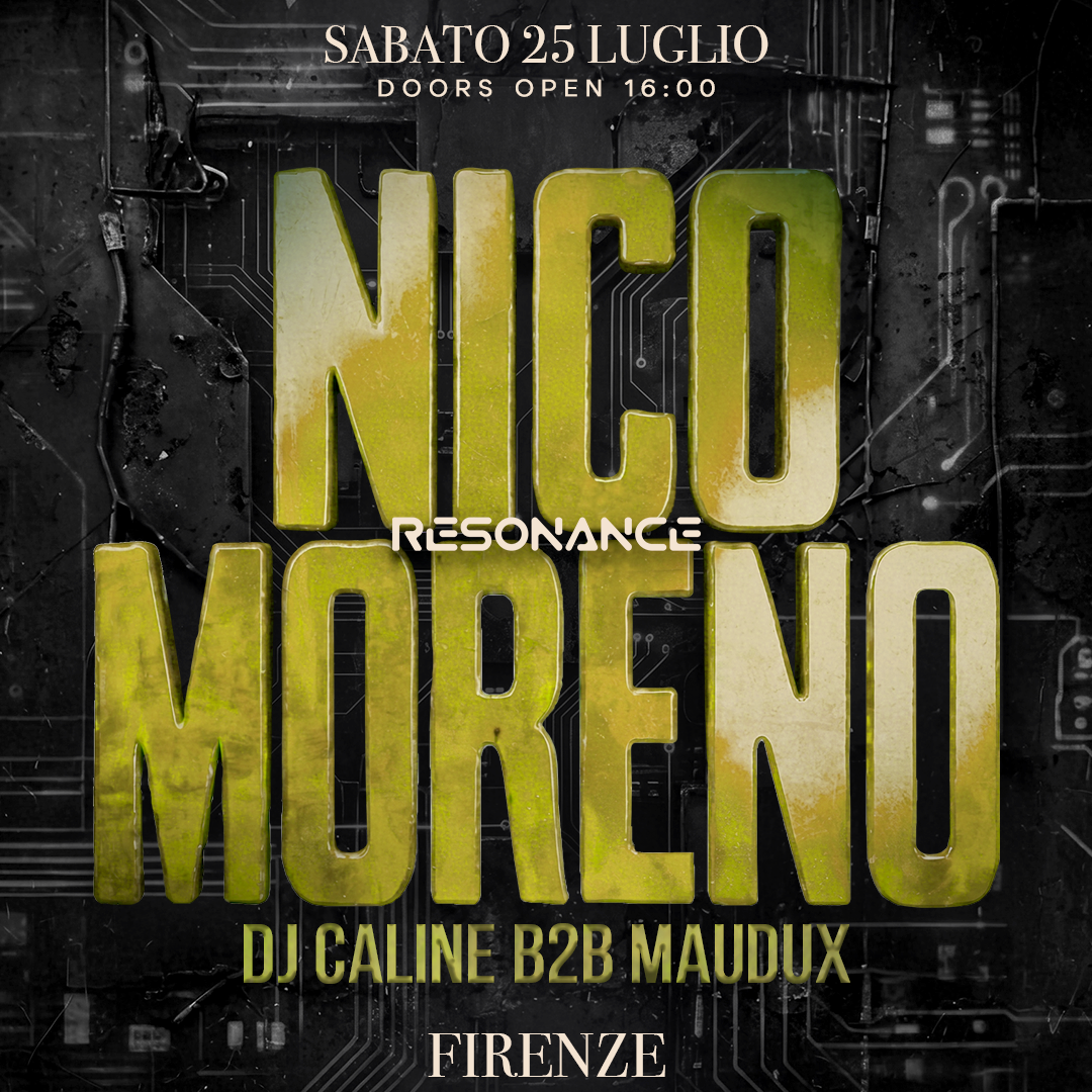 RESONANCE PRESENTS: NICO MORENO image