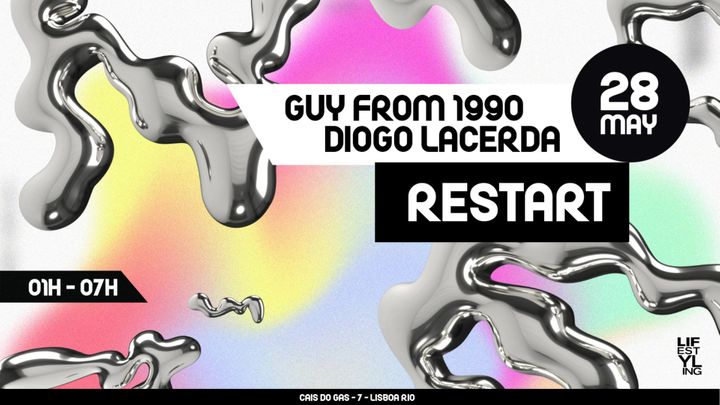 Cover for event: Restart w/ Guy from 1990 & Diogo Lacerda (28/05/2023)