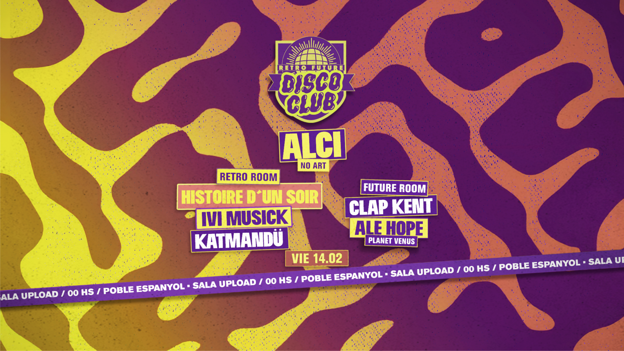 Retro Future Disco Club with ALCI // FREE Entry Till 1h image