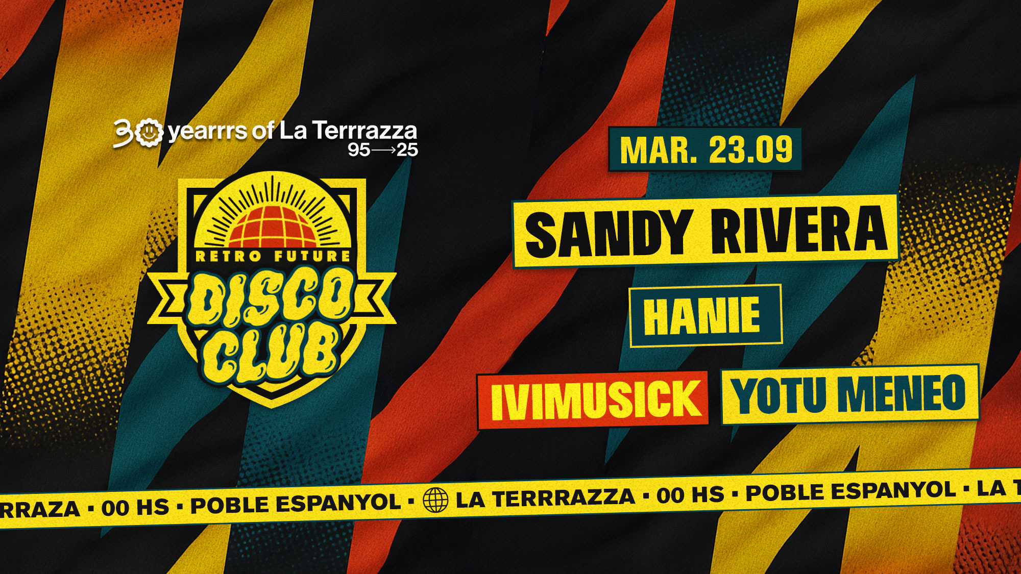 Retro Future Disco Club with Sandy Rivera - La Mercé Open Air at La Terrrazza -  image