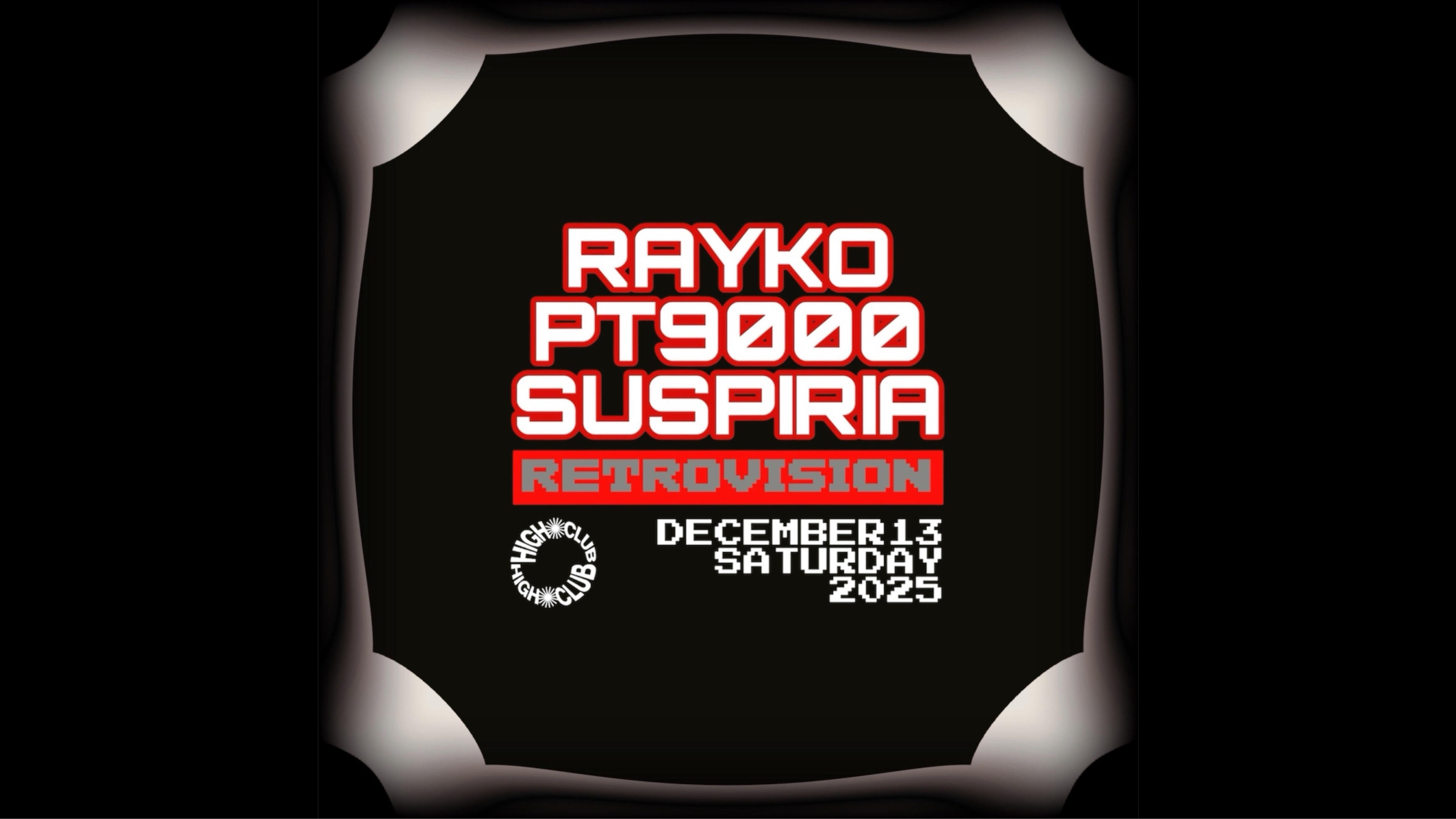 RETROVISION w/ Rayko + Suspiria + Playtone9000 image