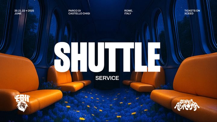 Cover for event: Return shuttles from SUPERAURORA Festival