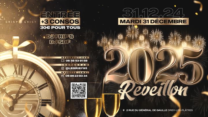 Cover for event: RÉVEILLON 2025 !