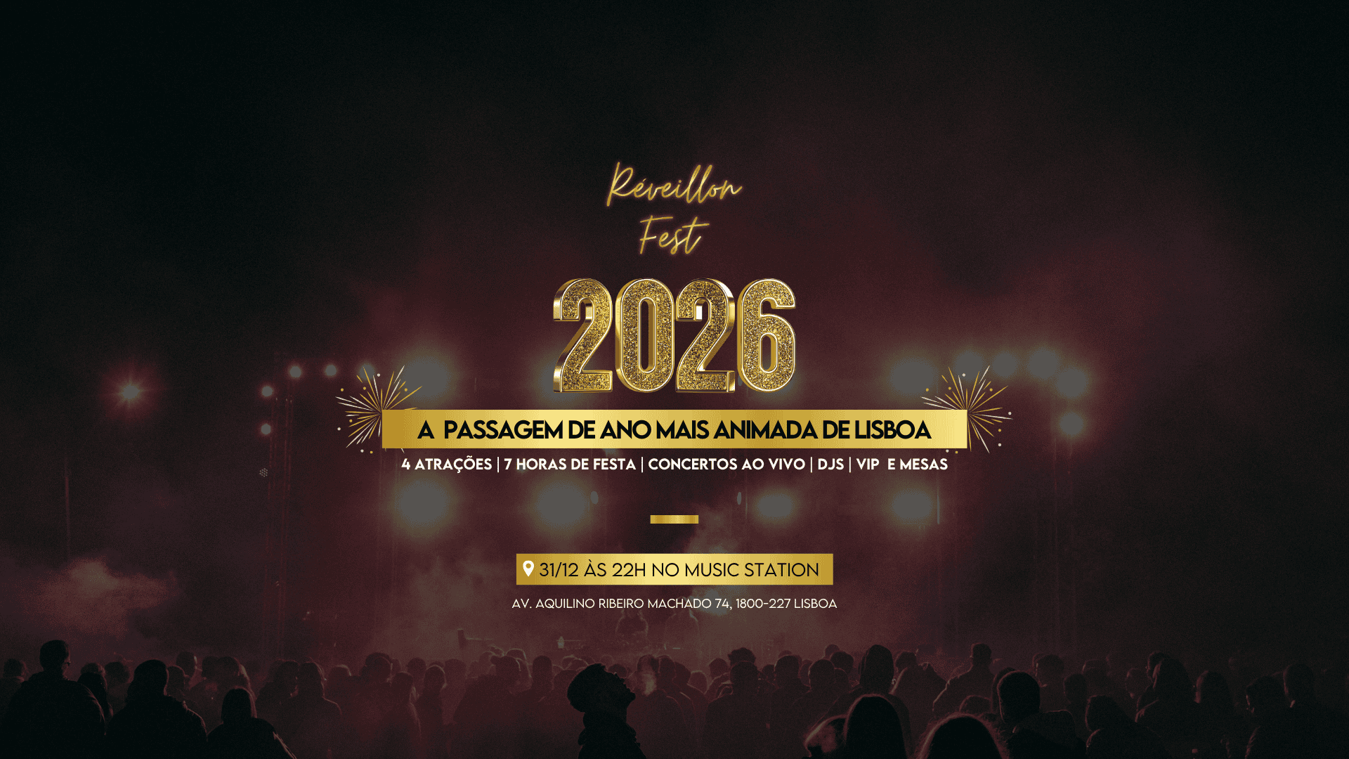 ReveillonFest Lisboa 2026: 4ª edição image