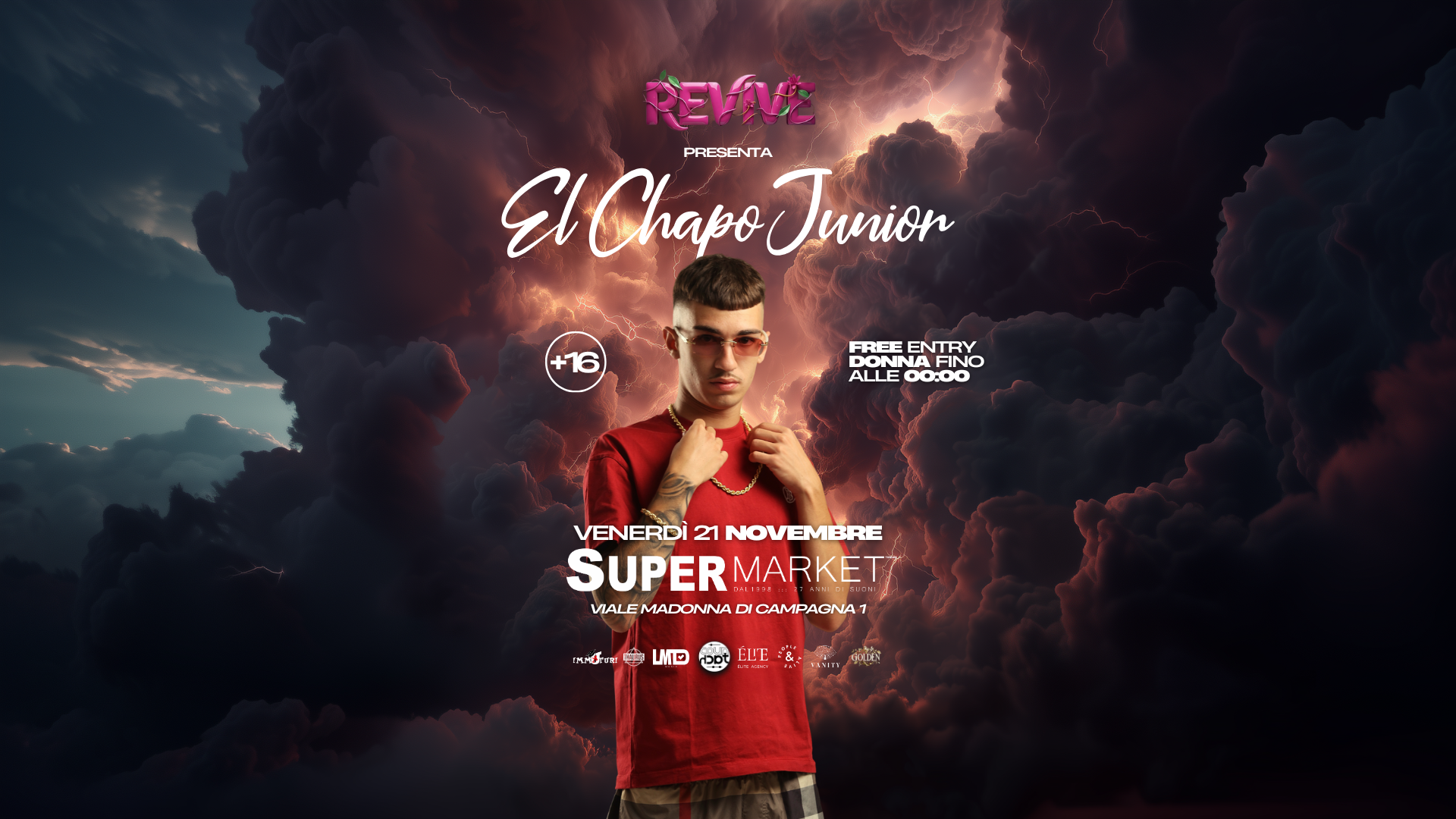 REVIVE presenta EL CHAPO JUNIOR @ Supermarket Club image