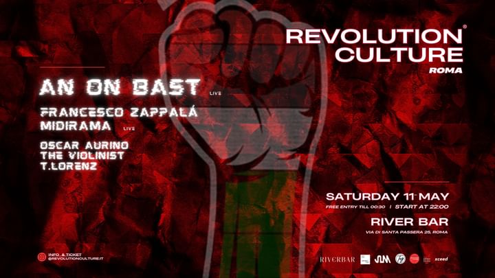 Cover for event: Revolution Culture - ROMA
