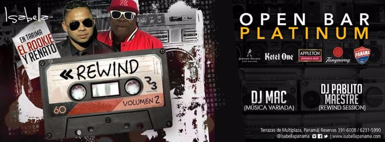 Rewind Vol.2 - Open Bar Platinum - El Rookie & Renato image