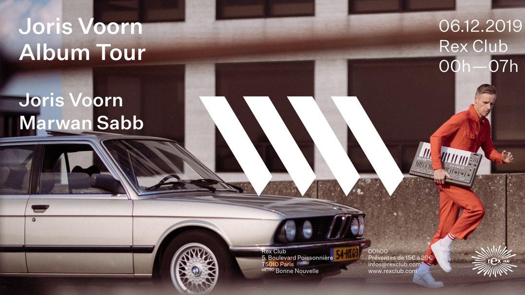 Rex Club presente Joris Voorn \\\\ Album Tour event cover
