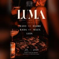 Cartel de LUMA x Barco en Barco Sound House