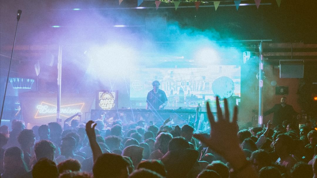 Capa do evento RFDC meets Liquid Palms with Breezy S b2b LM - Al Gray - Ale Hope b2b Dimarziio