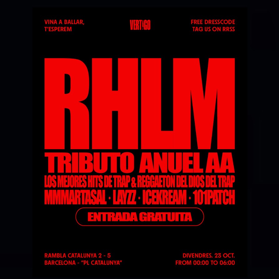 #RHLM TRIBUTO ANUEL AA especial Vertigo Club