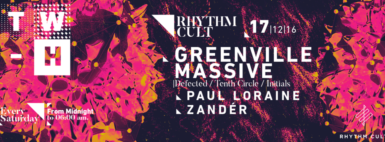 Rhythm Cult presents Greenville Massive image