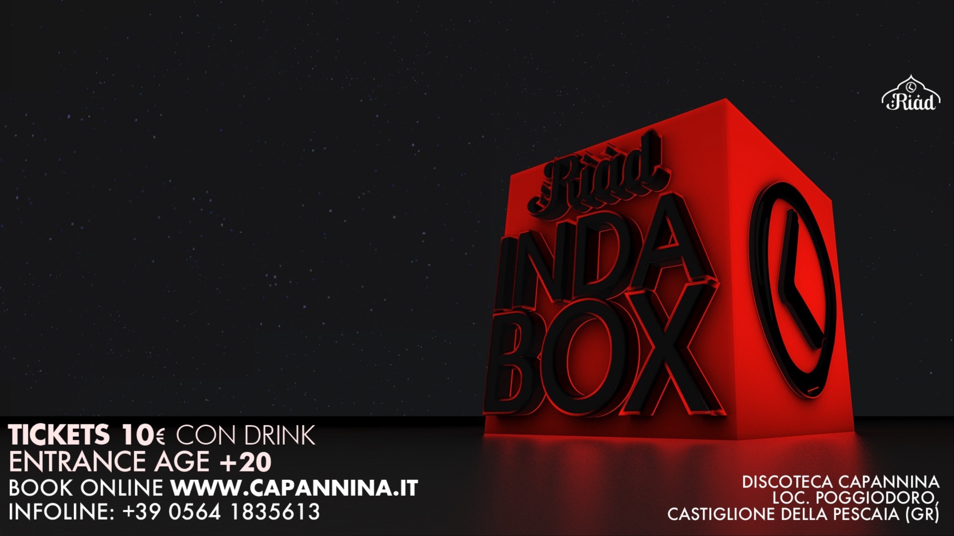 "RIAD BOX" la One Night New CAPANNINA image