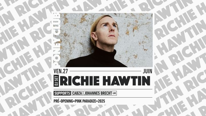 Cover for event: RICHIE HAWTIN