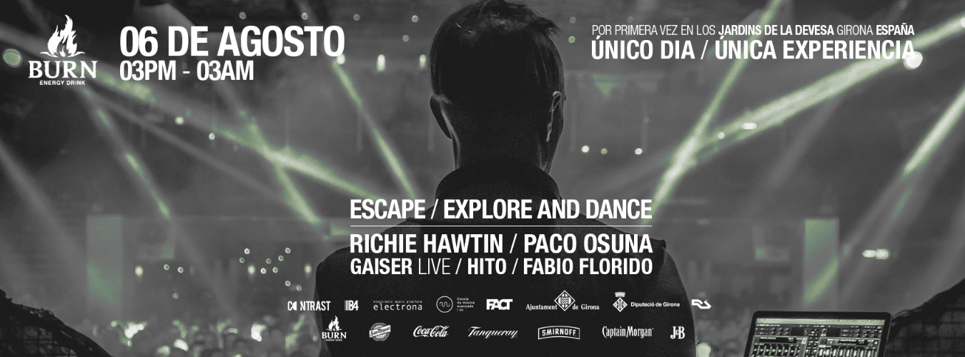 Richie Hawtin & Paco Osuna | Escape In The Park image