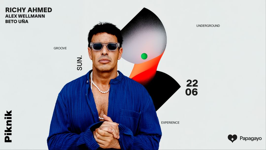 Richy Ahmed · Piknik · Sun. 22nd june 2025 event cover