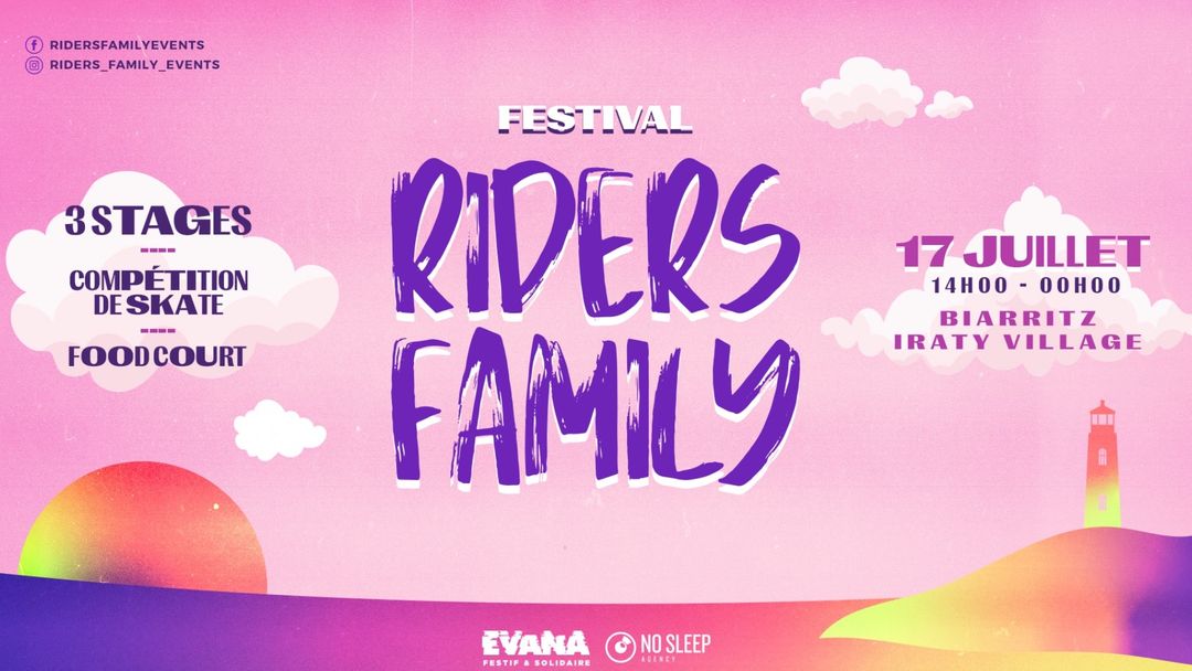 Cartel del evento Riders Family Festival 2022