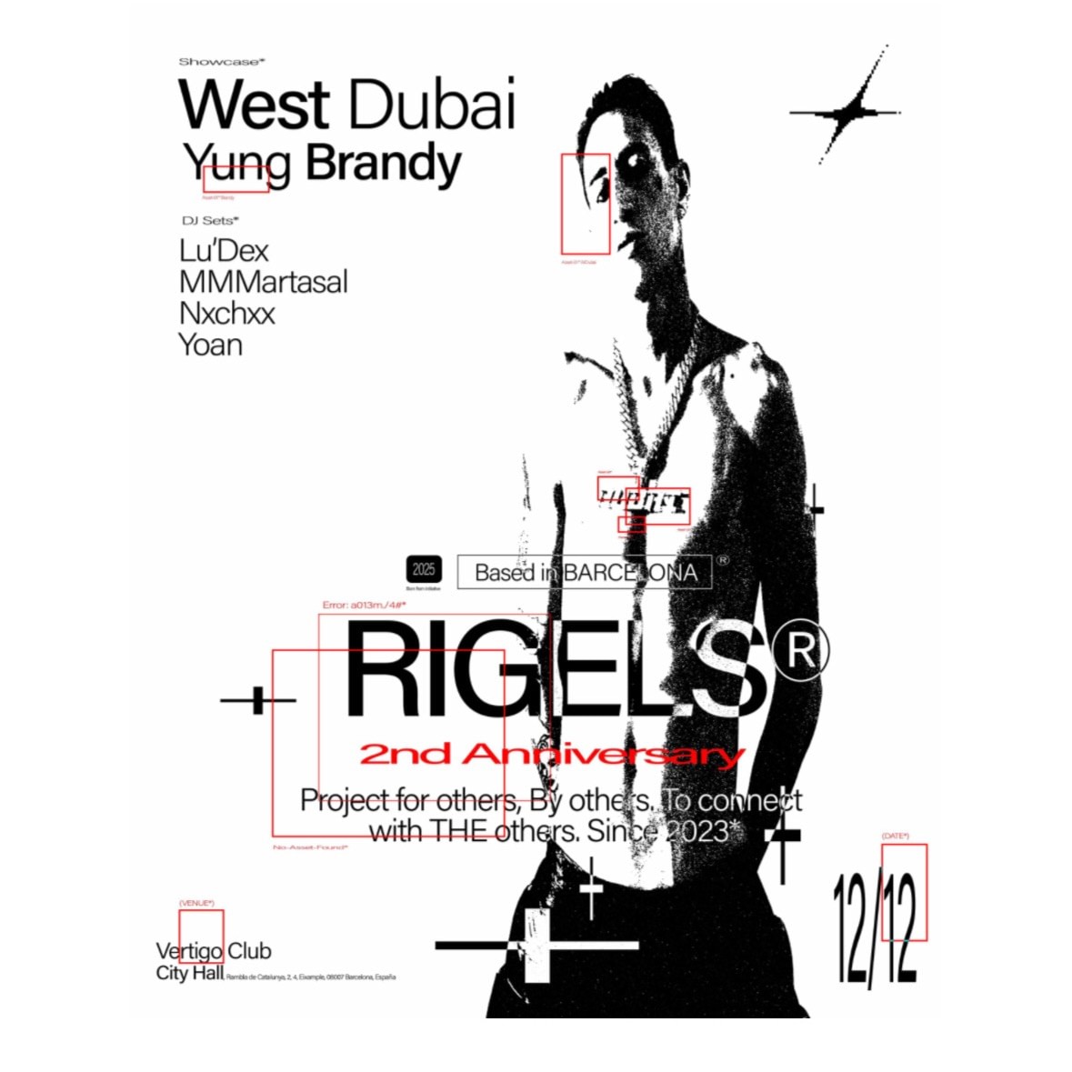 RIGELS 2ndANNIVERSARY !! w// WESTDUBAI & YUNG BRANDY image