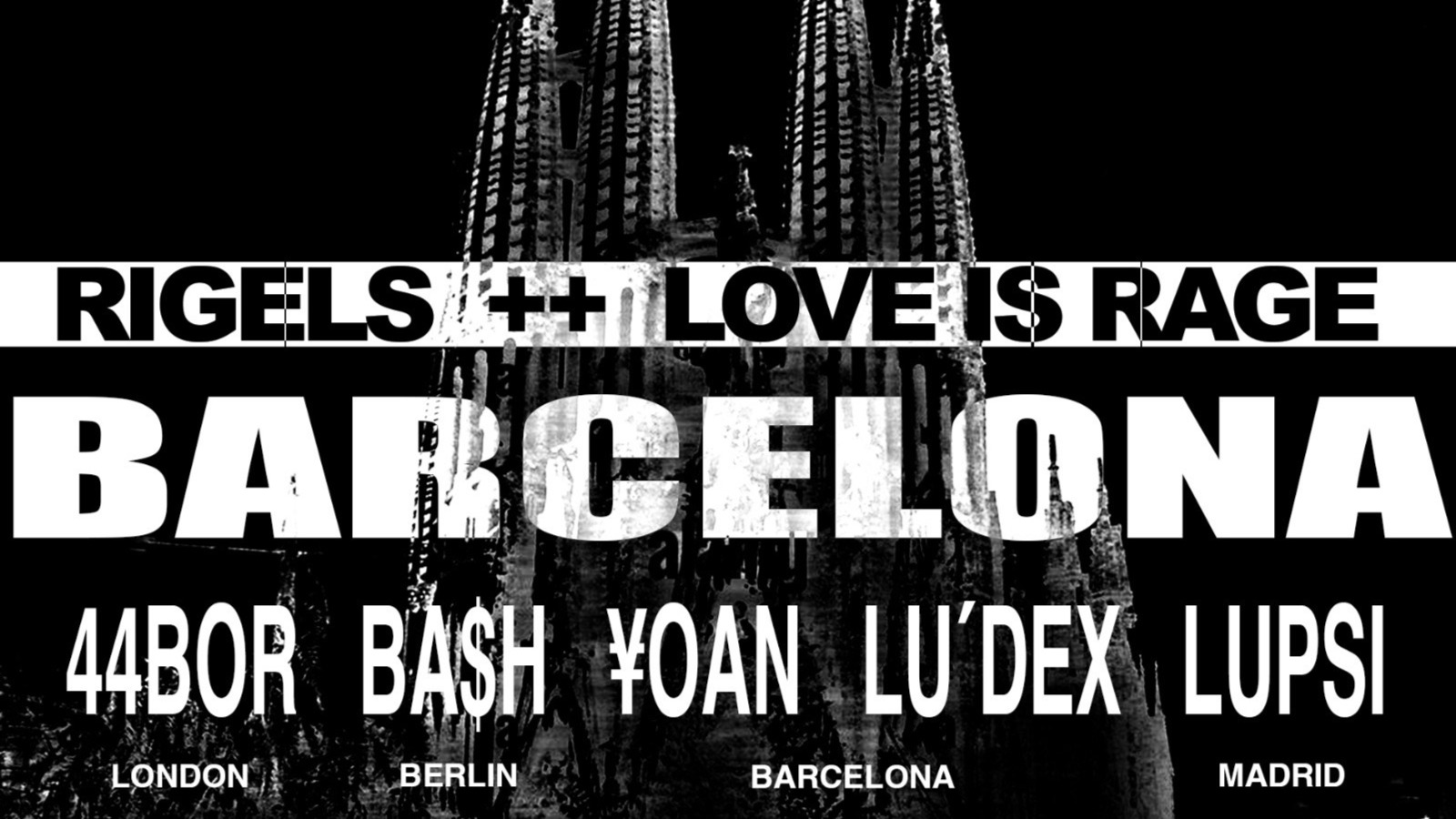 RIGELS X LOVE IS RAGE image