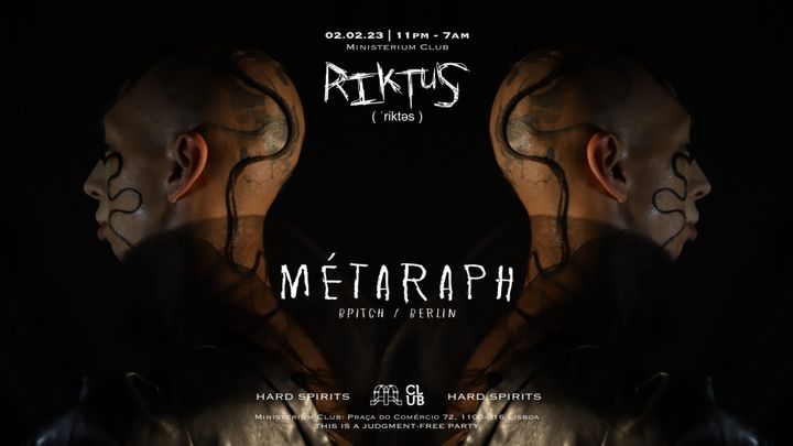 Cover for event: RIKTUS #12 w/ MÉTARAPH (BPitch Berlin)