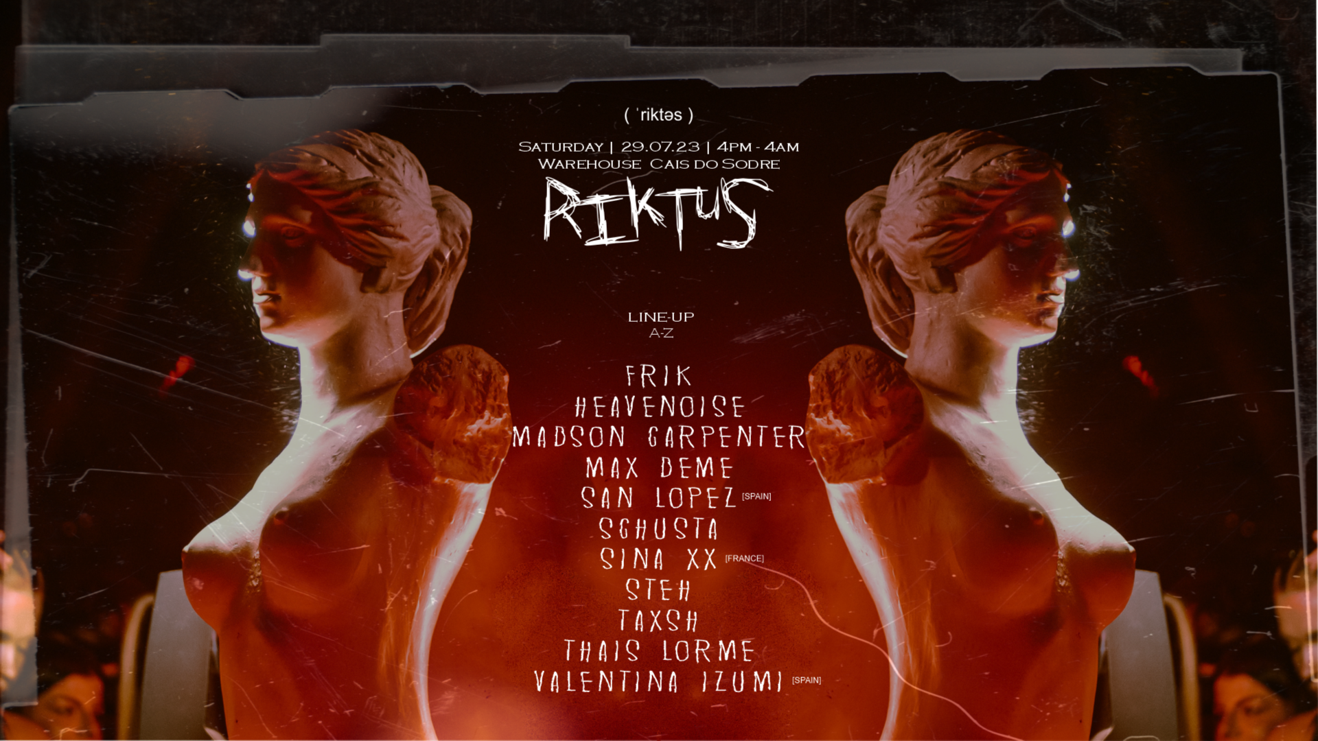 Riktus 1st Anniversary | 12 Hours Warehouse Event image