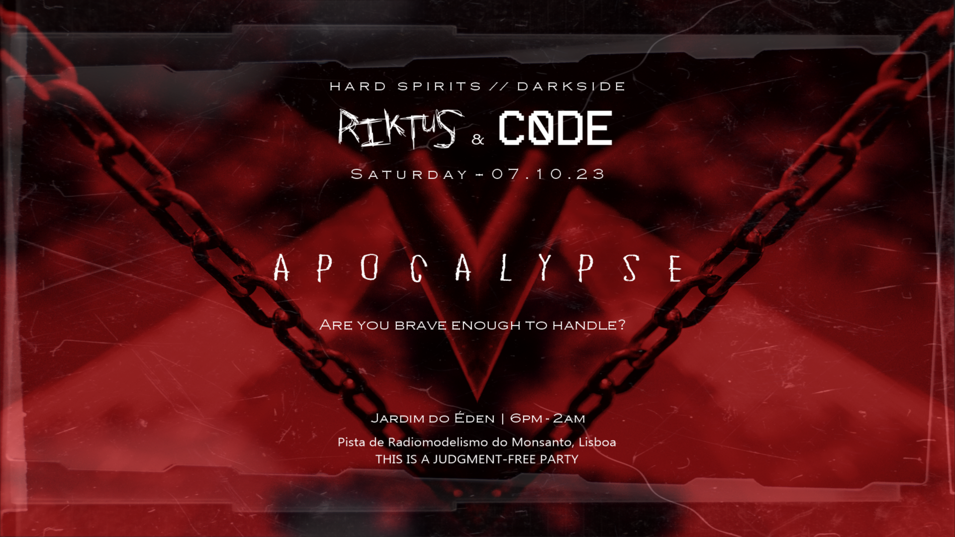RIKTUS & C0DE - APOCALYPSE | OPEN AIR SPECIAL EDITION image