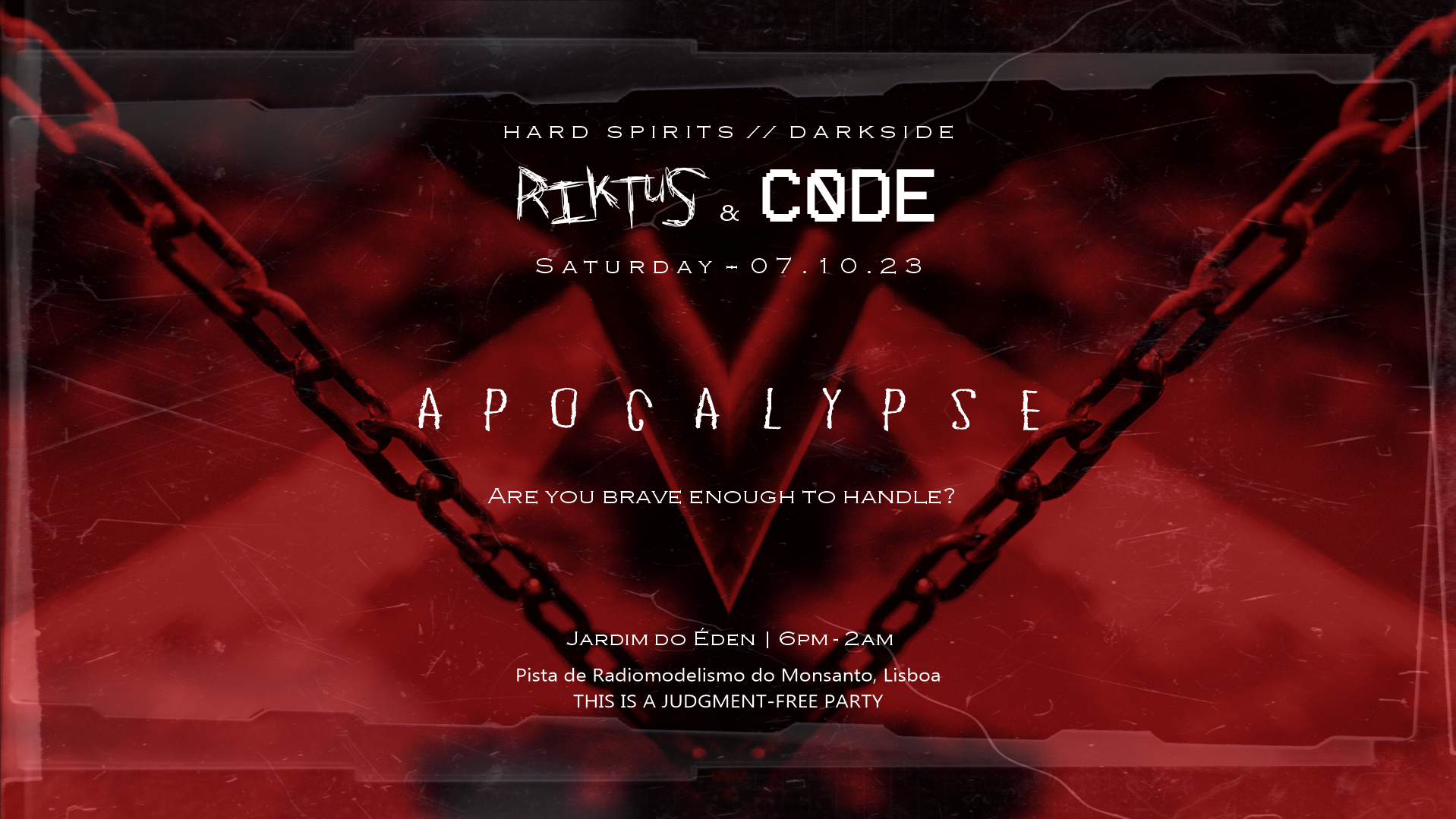 RIKTUS & C0DE - APOCALYPSE | OPEN AIR SPECIAL EDITION  image