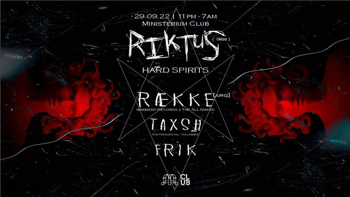 Cover for event: RIKTUS - Hard Spirits #3