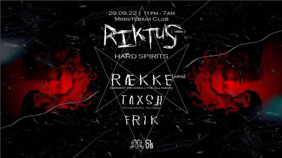 Capa do evento RIKTUS - Hard Spirits #3
